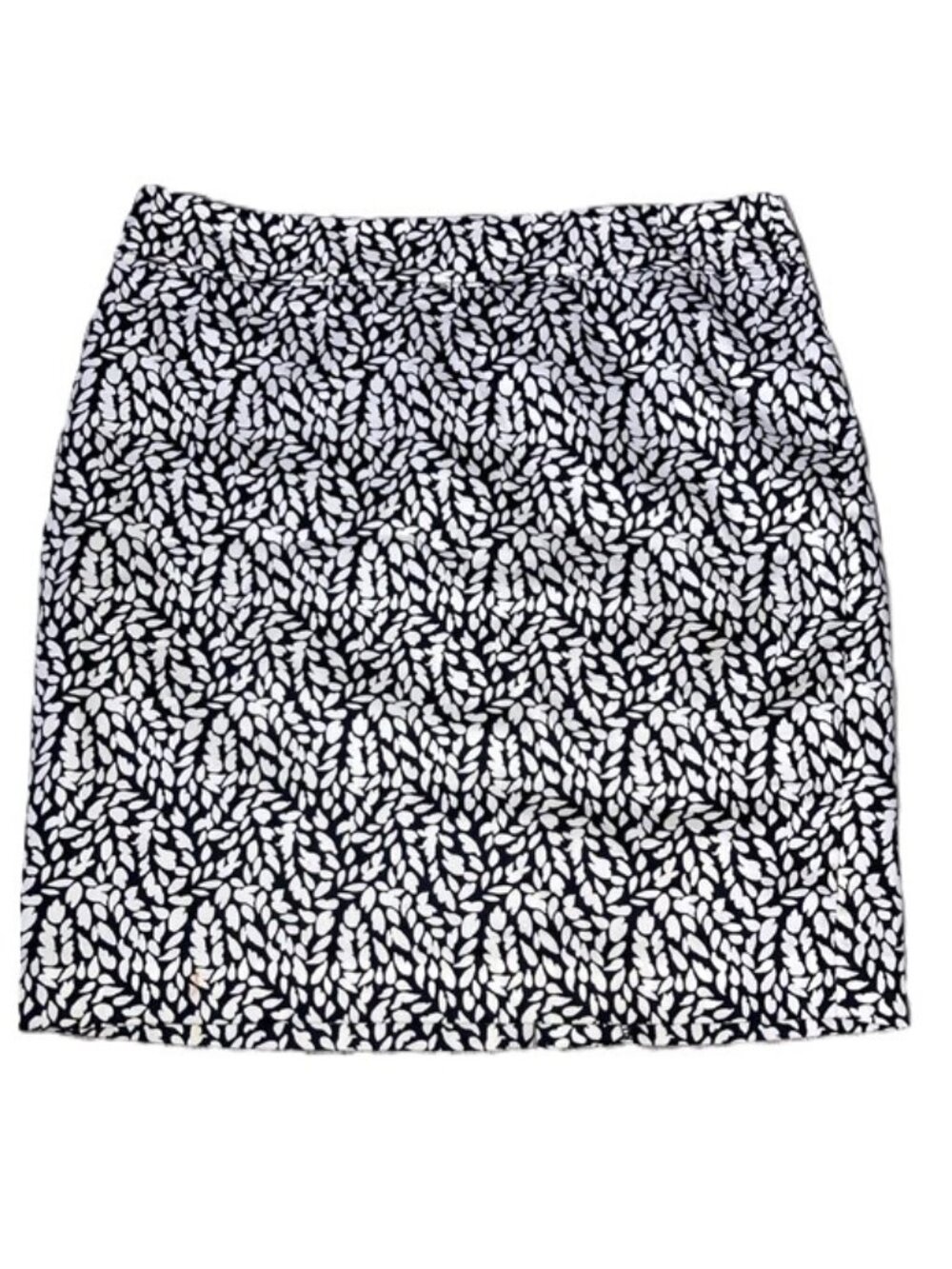 LOFT Petites Floral Mini Skirt – Black & White – Women’s 8P